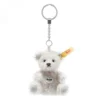 Steiff - Mini Lilac Grey Teddy Bear Pendant Keyring 039560