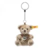 Steiff - Mini Cinnamon Teddy Bear Pendant Keyring 040382