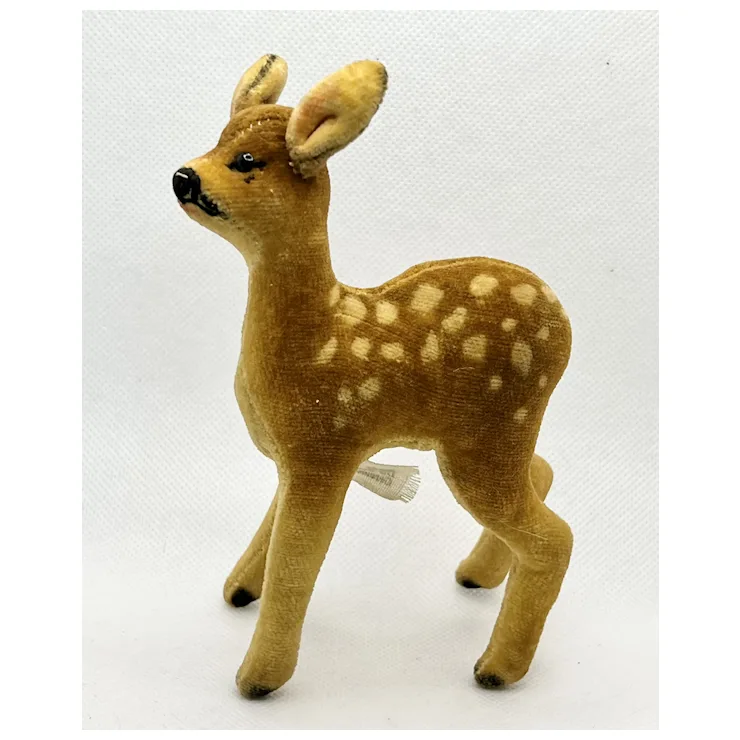 1949 Steiff Fawn Young Deer With ID - USZT - Velveteen German Jung Reh 9 1949 Steiff Fawn Young Deer With ID - USZT - Velveteen German Jung Reh - Image 9