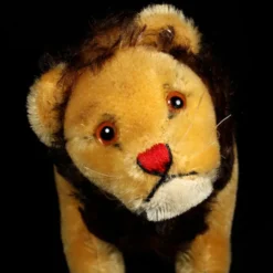 Rare 1950s Steiff Sweet Smaller Size 5xJointed Papa Lion Loewen-Papa Wild Cat ID