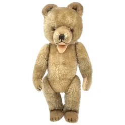 1952 Vintage Hermann Teddy Baby Standing Bear - 12" Tall - Caramel Mohair - Open Mouth 21 1952 Vintage Hermann Teddy Baby Standing Bear - 12" Tall - Caramel Mohair - Open Mouth -Steiff 1952 Vintage Hermann Teddy Baby standing pic 6A 7203a10.10 f2c1a3f3 f