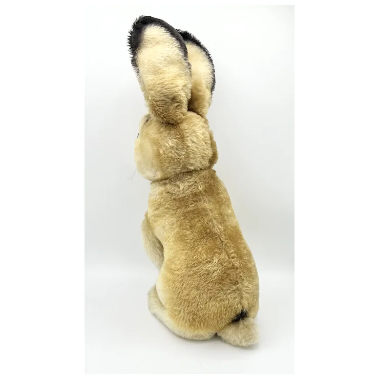 1961 Vintage Steiff Manni Rabbit With ID - RSB Button-in-ear- 17" Tall Mohair Bunny 13 1961 Vintage Steiff Manni Rabbit With ID - RSB Button-in-ear- 17" Tall Mohair Bunny - Image 13