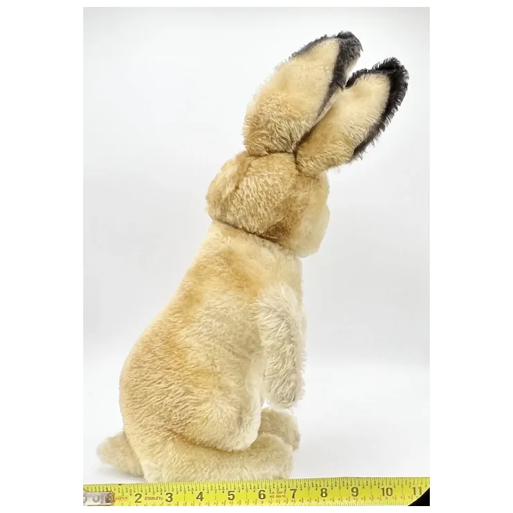 1961 Vintage Steiff Manni Rabbit With ID - RSB Button-in-ear- 17" Tall Mohair Bunny 14 1961 Vintage Steiff Manni Rabbit With ID - RSB Button-in-ear- 17" Tall Mohair Bunny - Image 14