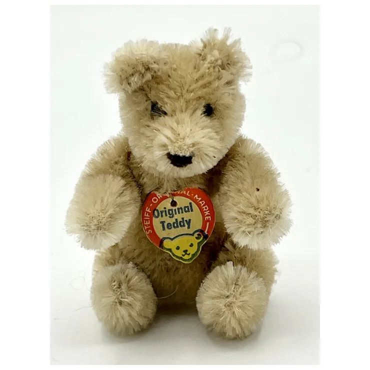 1965 Vintage Steiff Original Teddy Bendy Bear With ID - Chest Tag 2 1965 Vintage Steiff Original Teddy Bendy Bear With ID - Chest Tag - Image 2