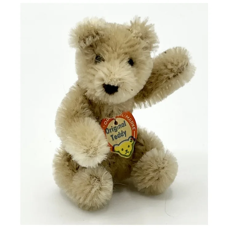 1965 Vintage Steiff Original Teddy Bendy Bear With ID - Chest Tag 3 1965 Vintage Steiff Original Teddy Bendy Bear With ID - Chest Tag - Image 3