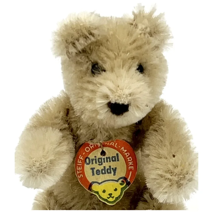 1965 Vintage Steiff Original Teddy Bendy Bear With ID - Chest Tag 5 1965 Vintage Steiff Original Teddy Bendy Bear With ID - Chest Tag - Image 5