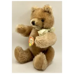 1970 Steiff Original Teddy With Bear Head Chest Tag - 26 Cm/10" Size - Early Heart-faced Original Teddy Bear! 22 1970 Steiff Original Teddy With Bear Head Chest Tag - 26 Cm/10" Size - Early Heart-faced Original Teddy Bear! -Steiff 1970 Steiff Original Teddy bear head pic 7o 7203a10.10 7345529c f