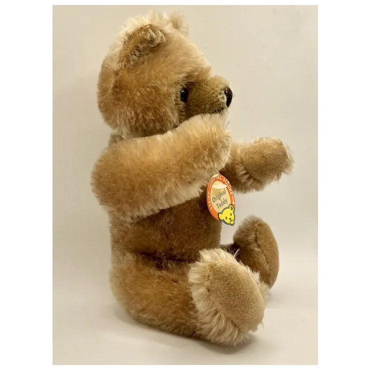 1970 Steiff Original Teddy With Bear Head Chest Tag - 26 Cm/10" Size - Early Heart-faced Original Teddy Bear! 10 1970 Steiff Original Teddy With Bear Head Chest Tag - 26 Cm/10" Size - Early Heart-faced Original Teddy Bear! - Image 10
