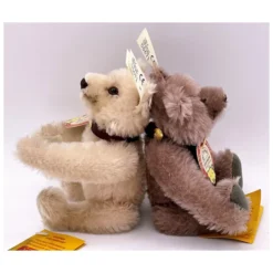 1991 LE Steiff Dicky Teddy Bear Set - Mauve And Pink For The Toy Store With All ID -Steiff 1991 LE Steiff Dicky Teddy Bear pic 3o 7203a10.10 0a32b477 f