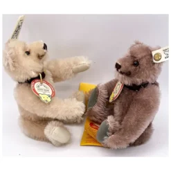 1991 LE Steiff Dicky Teddy Bear Set - Mauve And Pink For The Toy Store With All ID -Steiff 1991 LE Steiff Dicky Teddy Bear pic 4o 7203a10.10 44d2104e f