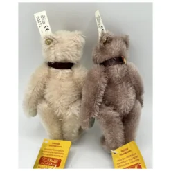 1991 LE Steiff Dicky Teddy Bear Set - Mauve And Pink For The Toy Store With All ID -Steiff 1991 LE Steiff Dicky Teddy Bear pic 5o 7203a10.10 f08a570b f