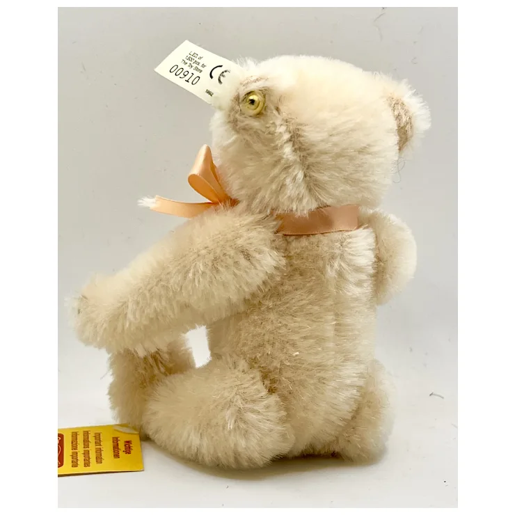 1992 Steiff Teddile Teddy Bear With All ID - 16 Cm - Peachy-pink Mohair - LE For The Toy Store 13 1992 Steiff Teddile Teddy Bear With All ID - 16 Cm - Peachy-pink Mohair - LE For The Toy Store - Image 13