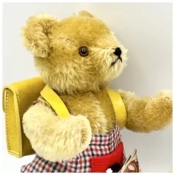 75th Anniversary Hermann Dressed School Boy & Girl Teddy Bears - Bavarian Style - All ID - 8" -Steiff 75th Anniversary Hermann Dressed School Boy pic 3o 7203a10.10 d8aba1cb f