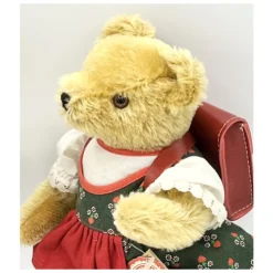 75th Anniversary Hermann Dressed School Boy & Girl Teddy Bears - Bavarian Style - All ID - 8" -Steiff 75th Anniversary Hermann Dressed School Boy pic 4o 7203a10.10 831e0c8e f