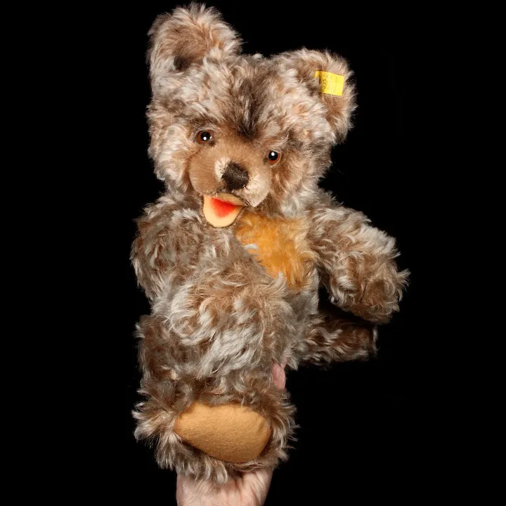 Adorable And Handsome Steiff 5xJointed Zotty Teddy Bear 1959 Only 2 IDs SPECTACULAR Condition 8 Adorable And Handsome Steiff 5xJointed Zotty Teddy Bear 1959 Only 2 IDs SPECTACULAR Condition - Image 8
