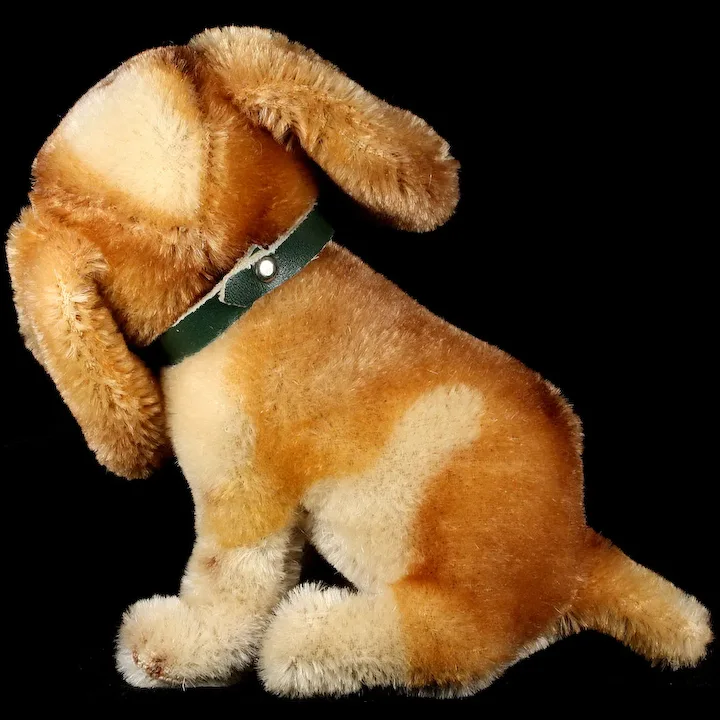 Rare Adorable Little Sister Steiff Basset Hound Puppy Dog ID 9 Rare Adorable Little Sister Steiff Basset Hound Puppy Dog ID - Image 9