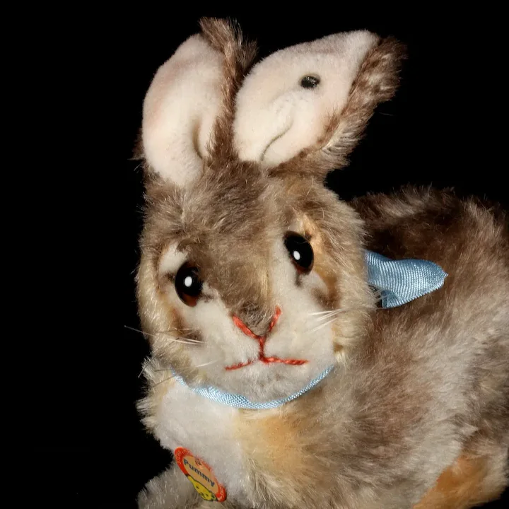 Adorable Little Sister Steiff Pummy Hase Rabbit Bunny 2 IDs 1 Adorable Little Sister Steiff Pummy Hase Rabbit Bunny 2 IDs
