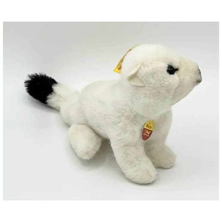 All ID Steiff Wizzy Arctic Ermine - EAN 1480/12 - Plush White / Black Tip Tail 7 All ID Steiff Wizzy Arctic Ermine - EAN 1480/12 - Plush White / Black Tip Tail - Image 7