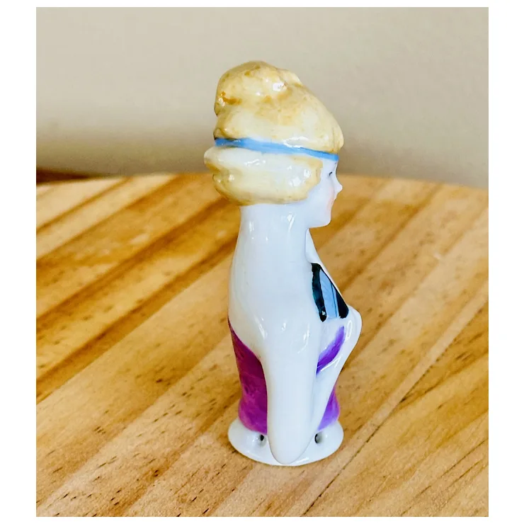 Art Deco Style Pin Half Doll 5 Art Deco Style Pin Half Doll - Image 5