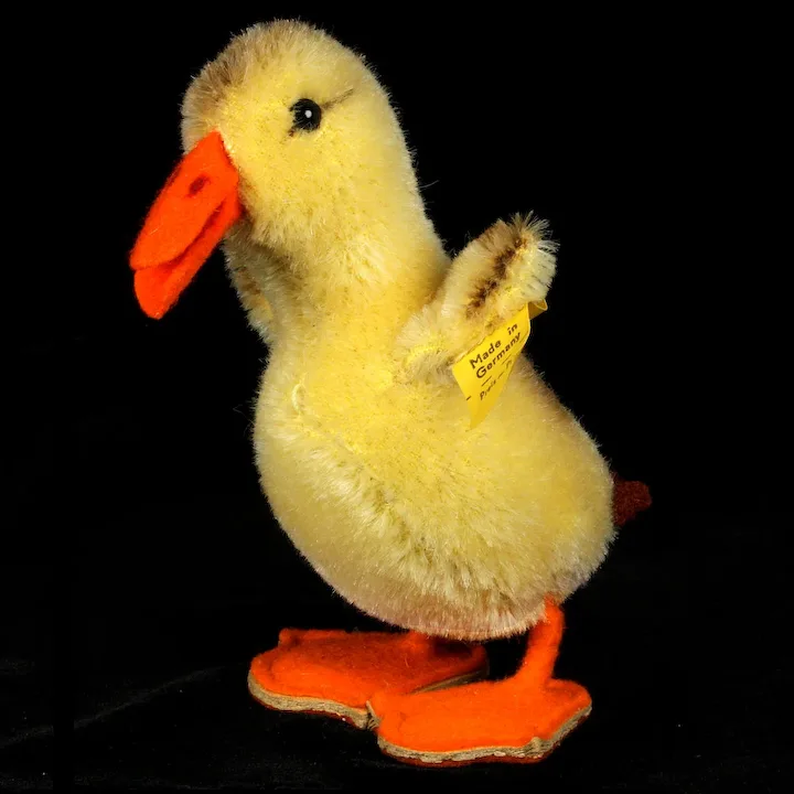 Baby Sister Steiff Standing Yellow Duck Duckling Bird STUNNING Coloring 2 IDs 1 Baby Sister Steiff Standing Yellow Duck Duckling Bird STUNNING Coloring 2 IDs