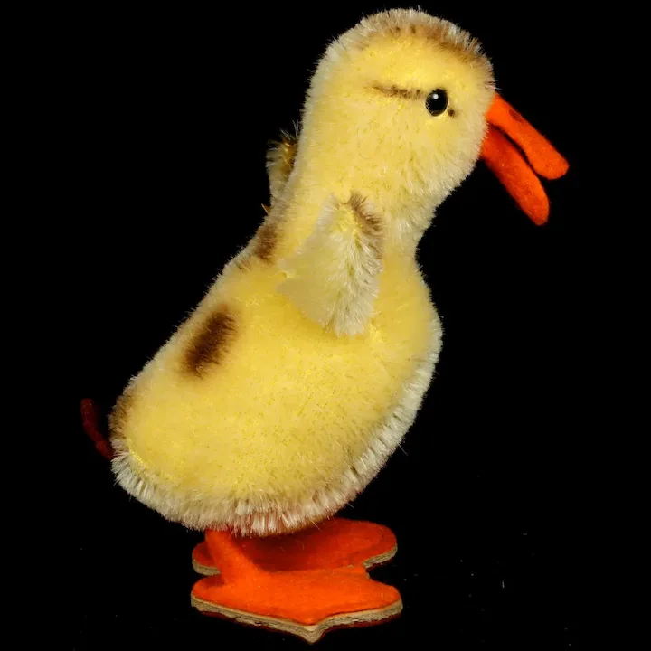 Baby Sister Steiff Standing Yellow Duck Duckling Bird STUNNING Coloring 2 IDs 4 Baby Sister Steiff Standing Yellow Duck Duckling Bird STUNNING Coloring 2 IDs - Image 4