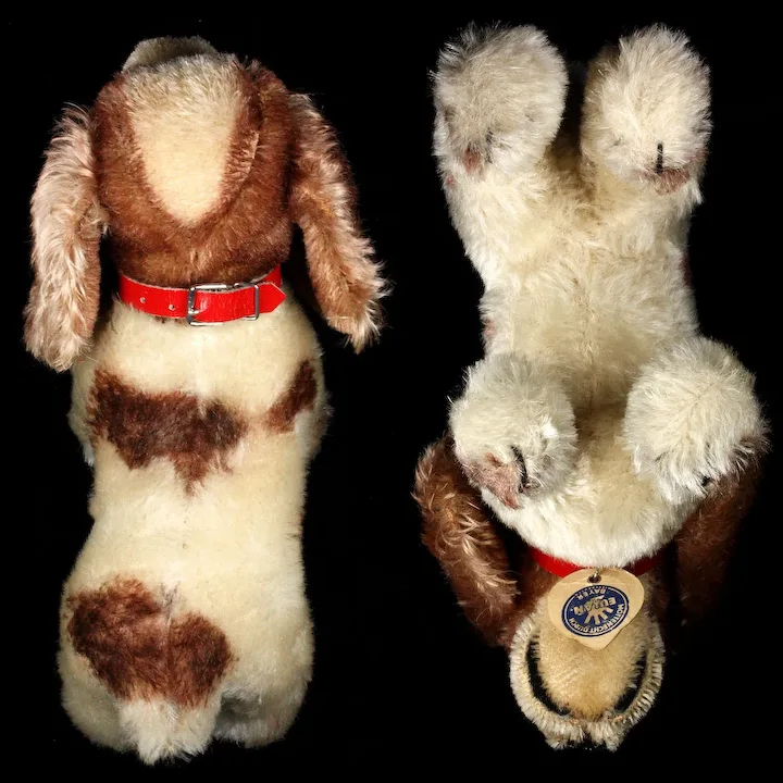 Beautiful Middle Sister Steiff Rare Brown & White Standing Cockie Cocker Spaniel Puppy Dog ID THREE YEARS ONLY 9 Beautiful Middle Sister Steiff Rare Brown & White Standing Cockie Cocker Spaniel Puppy Dog ID THREE YEARS ONLY - Image 9