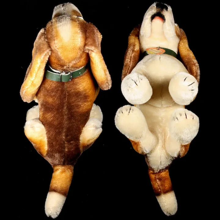 Big Brother Rare Steiff Basset Hound Puppy Dog AMAZING EVERYTHING! ID 9 Big Brother Rare Steiff Basset Hound Puppy Dog AMAZING EVERYTHING! ID - Image 9