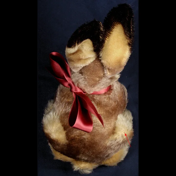 Rare Biggest Brother Steiff Long-Haired Pre-Sonny Rabbit Hase Bunny ID 10 Rare Biggest Brother Steiff Long-Haired Pre-Sonny Rabbit Hase Bunny ID - Image 10