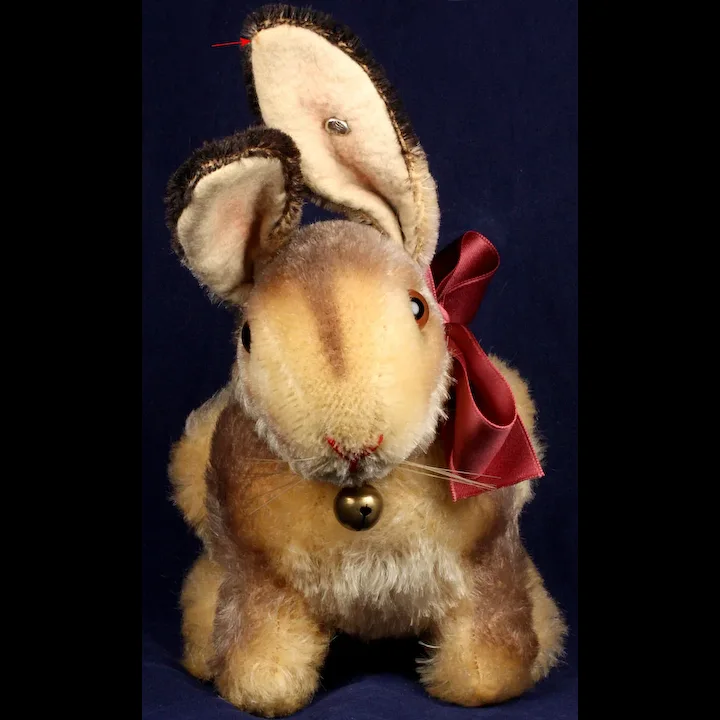 Rare Biggest Brother Steiff Long-Haired Pre-Sonny Rabbit Hase Bunny ID 2 Rare Biggest Brother Steiff Long-Haired Pre-Sonny Rabbit Hase Bunny ID - Image 2