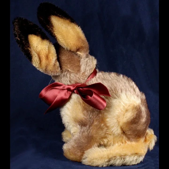 Rare Biggest Brother Steiff Long-Haired Pre-Sonny Rabbit Hase Bunny ID 7 Rare Biggest Brother Steiff Long-Haired Pre-Sonny Rabbit Hase Bunny ID - Image 7