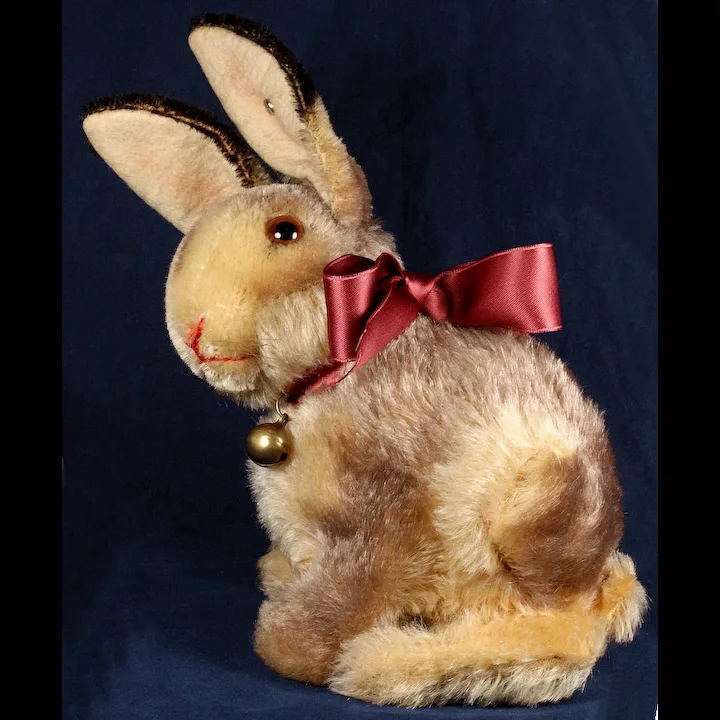 Rare Biggest Brother Steiff Long-Haired Pre-Sonny Rabbit Hase Bunny ID 9 Rare Biggest Brother Steiff Long-Haired Pre-Sonny Rabbit Hase Bunny ID - Image 9
