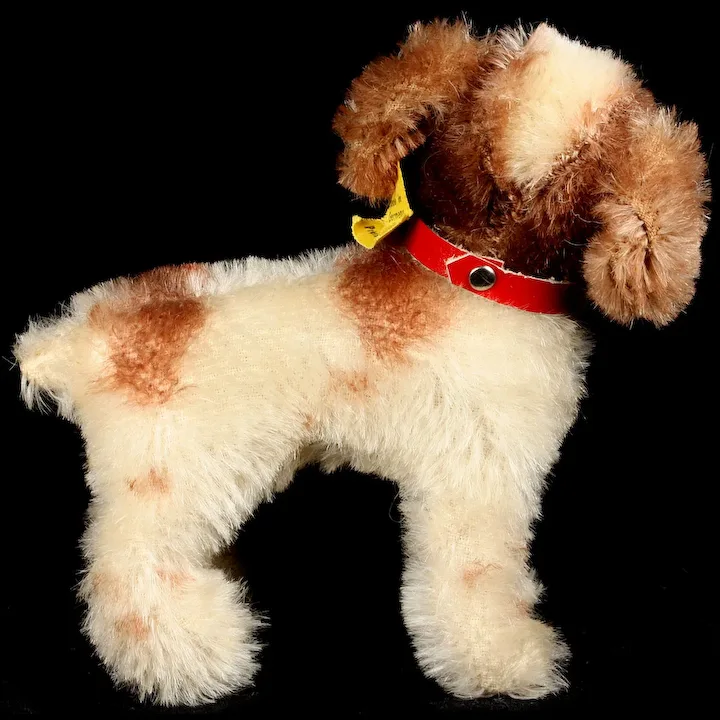 RARE RARE RARE CUTE CUTE CUTE Earliest And Tiniest Sister Steiff Standing Brown And White Cockie Spaniel Puppy Dog All ID 8 RARE RARE RARE CUTE CUTE CUTE Earliest And Tiniest Sister Steiff Standing Brown And White Cockie Spaniel Puppy Dog All ID - Image 8