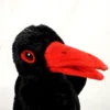 Cute And Spooky Steiff Big Brother Hucky Raven Bird 2 IDs
