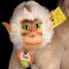 Rare Earliest Model Tiny Sister Steiff Coco Baboon All ID Famous Red Bottom