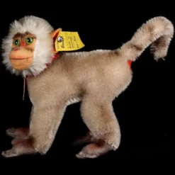 Rare Earliest Model Tiny Sister Steiff Coco Baboon All ID Famous Red Bottom -Steiff Earliest Model Tiny Sister Steiff Coco pic 6o 720 735ec5b8 0