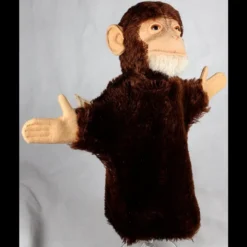 Rare Earliest Post WWII Model Steiff Baby Jocko Chimpanzee Hand Puppet Button US-Zone Flag -Steiff Earliest Post WWII Model Steiff Baby pic 4o 720 2c31e0c5 0