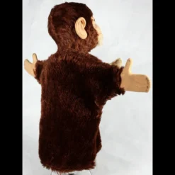 Rare Earliest Post WWII Model Steiff Baby Jocko Chimpanzee Hand Puppet Button US-Zone Flag -Steiff Earliest Post WWII Model Steiff Baby pic 6o 720 edad1987 0