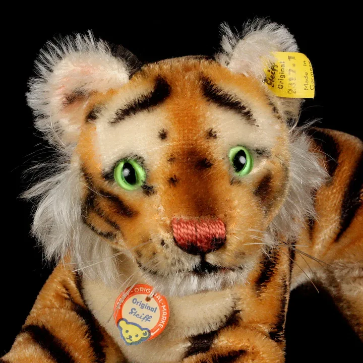 Earliest Series Gorgeous Coloring Little Brother Steiff Reclining Tiger Cub Wild Cat All ID Near Mint Magic Eyes 1 Earliest Series Gorgeous Coloring Little Brother Steiff Reclining Tiger Cub Wild Cat All ID Near Mint Magic Eyes