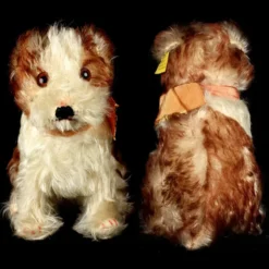 Rare Early Post WWII Adorable Little Sister Steiff Molly Puppy Junghund Dog 2 IDs -Steiff Early Post WWII Adorable Little Sister pic 10o 720 62d792cd 0