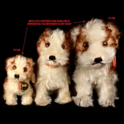 Rare Early Post WWII Adorable Little Sister Steiff Molly Puppy Junghund Dog 2 IDs -Steiff Early Post WWII Adorable Little Sister pic 12o 720 8da826da 0