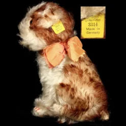 Rare Early Post WWII Adorable Little Sister Steiff Molly Puppy Junghund Dog 2 IDs -Steiff Early Post WWII Adorable Little Sister pic 4o 720 b8f101c6 0