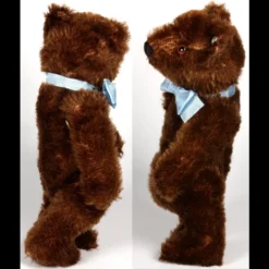 Early Post WWII Next To Smallest Brother Rare Steiff 5xJointed Dark Brown Original Teddy Bear ID -Steiff Early Post WWII Nex7878t to Smallest pic 5o 720 83955941 0