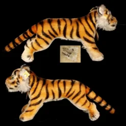 Rare Early Post-WWII Steiff Big Brother Stalking Jungtiger Tiger Cub All ID + US-Zone Flag Near Mint 1954 Only! 7 Rare Early Post-WWII Steiff Big Brother Stalking Jungtiger Tiger Cub All ID + US-Zone Flag Near Mint 1954 Only! -Steiff Early Post WWII Steiff Big Brother pic 3o 720 0b8b2ae1 0