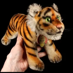 Rare Early Post-WWII Steiff Big Brother Stalking Jungtiger Tiger Cub All ID + US-Zone Flag Near Mint 1954 Only! 9 Rare Early Post-WWII Steiff Big Brother Stalking Jungtiger Tiger Cub All ID + US-Zone Flag Near Mint 1954 Only! -Steiff Early Post WWII Steiff Big Brother pic 5o 720 1dabdf26 0