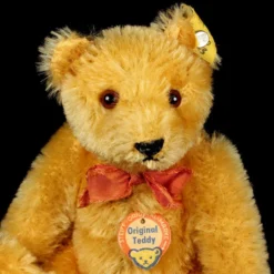 Rare Early Series Steiff 5xJointed Little Brother Gold Original Teddy Bear All ID