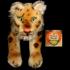 Steiff -Steiff GORGEOUS Steiff Middle Brother Stalking Leopard pic 2o 720 f5f7dddc 0