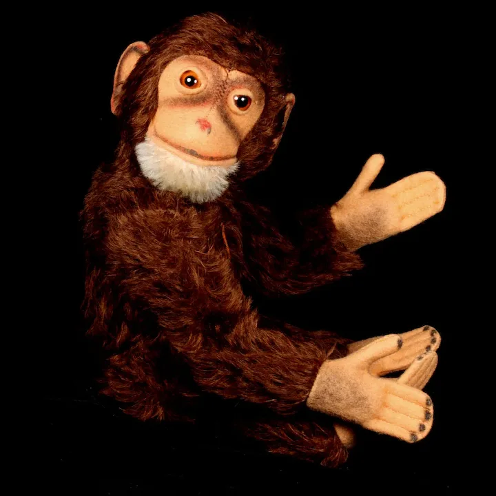 Gorgeous Coloring Steiff 5XJointed Jocko Chimpanzee (NOT Monkey!) 2 IDs 5 Gorgeous Coloring Steiff 5XJointed Jocko Chimpanzee (NOT Monkey!) 2 IDs - Image 5