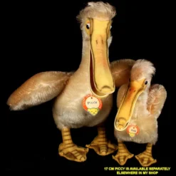 Rare Gorgeous LARGE! Brother Steiff Piccy Pelican Bird All ID 3 Years Only! -Steiff Gorgeous LARGEx7821 Brother Steiff Piccy Pelican pic 9o 720 de9c811b 0