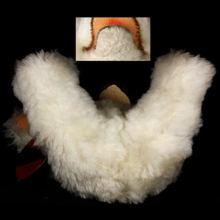 Gorgeous Rare Sweet Steiff White Partially Jointed Cosy Teddy Bear One Size Only All ID 10 Gorgeous Rare Sweet Steiff White Partially Jointed Cosy Teddy Bear One Size Only All ID - Image 10