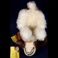 Rare Gorgeous Tiniest And Earliest Steiff Seated Brown And White Cockie Cocker Spaniel Puppy Dog All ID Near Mint -Steiff Gorgeous Tiniest Earliest Steiff Seated Brown pic 11o 720 1234dd0f 0